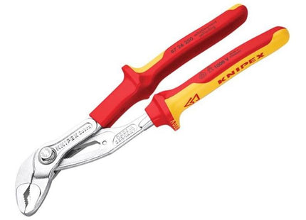 Knipex VDE Cobra® Water Pump Pliers 250mm Knipex - RockBottom Northampton
