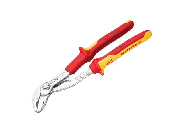 Knipex VDE Cobra® Water Pump Pliers 250mm Knipex - RockBottom Northampton