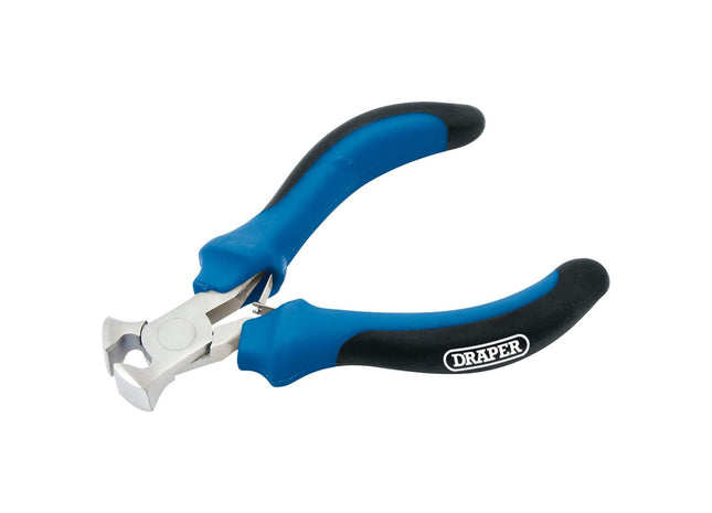 Draper Soft Grip End Cutting Mini Pliers, 100mm 12535 Draper - Town Tools 