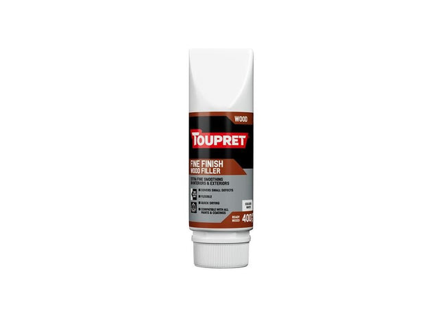 Toupret Fine Finish Wood Filler 400g Toupret - RockBottom Northampton