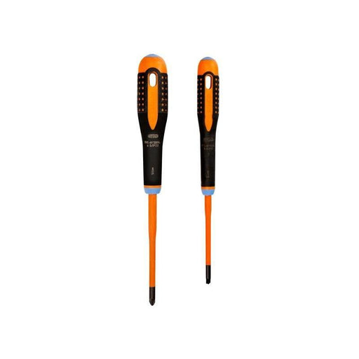 Bahco BE-9890SL ERGO™ Slim VDE Insulated Screwdriver Set, 2 Piece Bahco - RockBottom Northampton