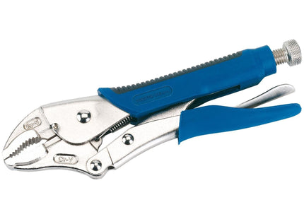 Draper Soft Grip Curved Jaw Self Grip Pliers, 230mm 89124 Draper - Town Tools 