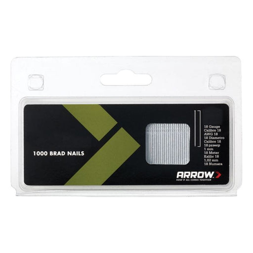 Arrow BN1832 Brad Nails 50mm 18g (Pack 1000) Arrow - RockBottom Northampton 