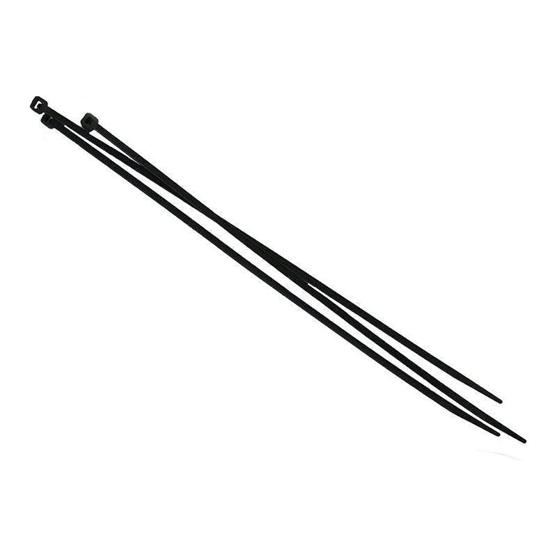 Faithfull Cable Ties Black 4.8 x 250mm (Pack 100) Faithfull - RockBottom Northampton