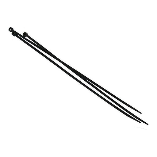 Faithfull Cable Ties Black 4.8 x 250mm (Pack 100) Faithfull - RockBottom Northampton