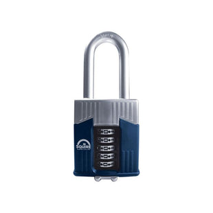 Squire Warrior High-Security Long Shackle Combination Padlock 65mm Squire - RockBottom Nothampton