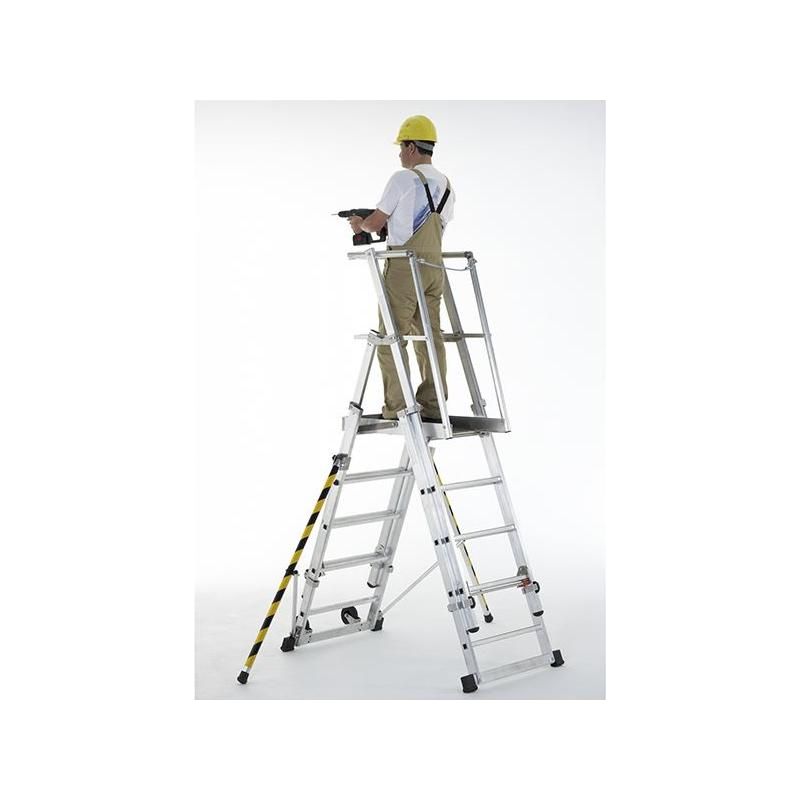 Zarges ZAP 2 Access Platform, Platform Height 1.3/1.6/1.8/2.1/2.4m 5-9 Rungs Zarges - RockBottom Northampton