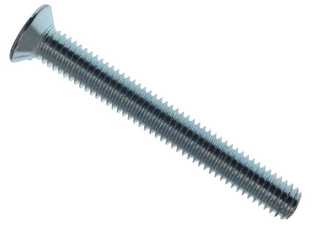 METALMATE Machine Screw Pozi Compatible CSK ZP M6 x 50mm Box 25 METALMATE� - RockBottom Northampton