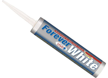 Everbuild Sika Forever White Sealant 295ml Everbuild Sika - RockBottom Northamptin