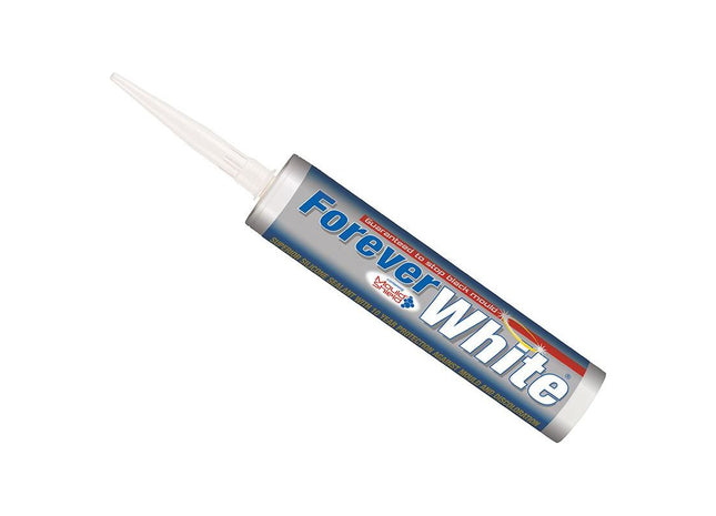 Everbuild Sika Forever White Sealant 295ml Everbuild Sika - RockBottom Northamptin