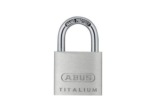 Abus Mechanical 64TI/30mm TITALIUM™ Padlock Keyed Alike KA6312 ABUS Mechanical - RockBottom Northampton 