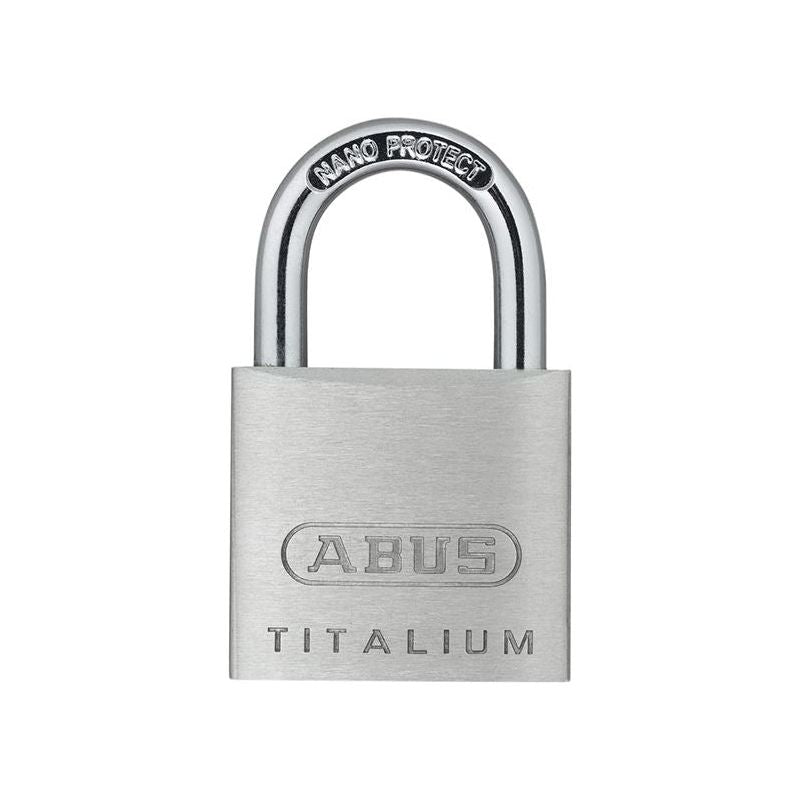 Abus Mechanical 64TI/30mm TITALIUM™ Padlock Keyed Alike KA6312 ABUS Mechanical - RockBottom Northampton 
