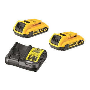 Dewalt Power Tools DCB183 2C 18V Battery & Charger Pack - 2 x 2Amp Batteries + 1 x DCB112 Charger DeWALT Power Tools - RockBottom Northampton