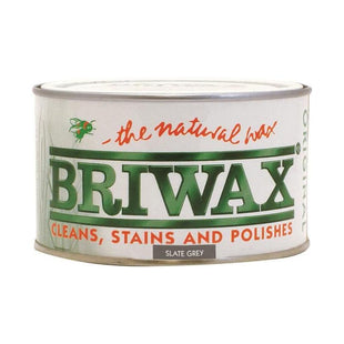 Briwax Wax Polish Original Slate Grey 400g Briwax - RockBottom Northampton