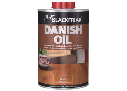 Blackfriar Danish Oil Clear 250ml Blackfriar - RockBottom Northampton