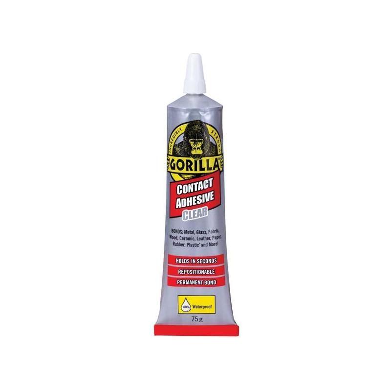 Gorilla Glue Gorilla Contact Adhesive Clear 75g Gorilla Glue - RockBottom Northampton