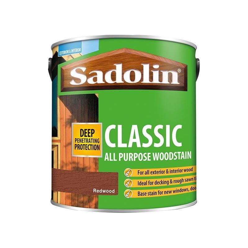 Sadolin Classic Wood Protection Redwood 2.5 litre Sadolin - RockBottom Nothampton