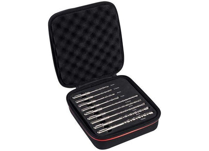 Starrett SDS Plus 2 Point Drill Bit Set, 9 Piece Starrett - RockBottom Nothampton