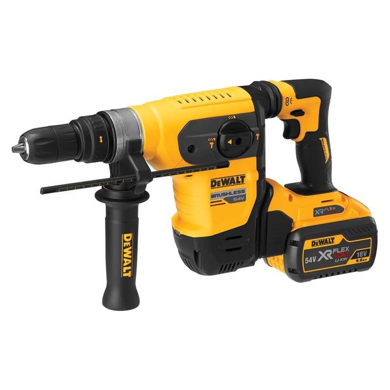 Dewalt Power Tools DCH417X2 XR FlexVolt SDS Plus Drill 54V 2 x 3.0Ah Li-ion DeWALT Power Tools - RockBottom Northampton