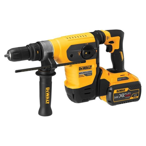 Dewalt Power Tools DCH417X2 XR FlexVolt SDS Plus Drill 54V 2 x 3.0Ah Li-ion DeWALT Power Tools - RockBottom Northampton