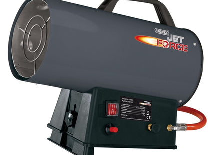 Draper Jet Force Propane Space Heater, 34,000 BTU/10 kW 47063 Draper - Town Tools 
