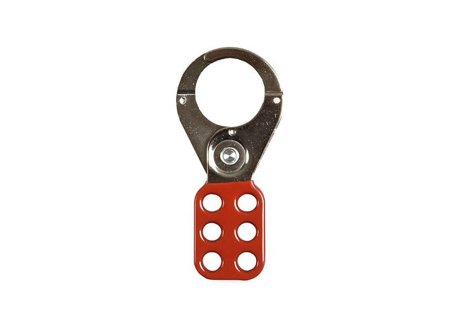Abus Mechanical 702 Lock Off Hasp 38mm (1.1/2in) Red ABUS Mechanical - RockBottom Northampton 
