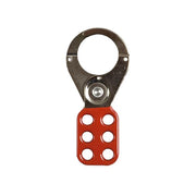 Abus Mechanical 702 Lock Off Hasp 38mm (1.1/2in) Red ABUS Mechanical - RockBottom Northampton 