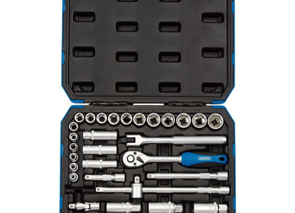 Draper Combined MM/AF Socket Set, 3/8" Sq. Dr. (39 Piece) 16361 Draper - Town Tools 