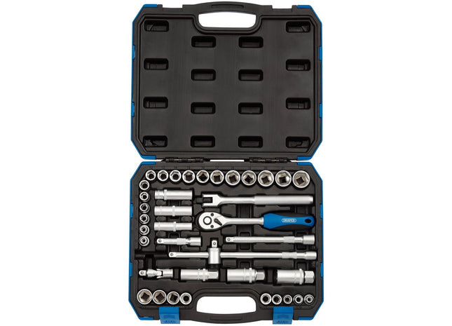 Draper Combined MM/AF Socket Set, 3/8" Sq. Dr. (39 Piece) 16361 Draper - Town Tools 