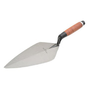 Marshalltown 34L Wide London Pattern Brick Trowel Leather Handle 12in Marshalltown - RockBottom Northampton