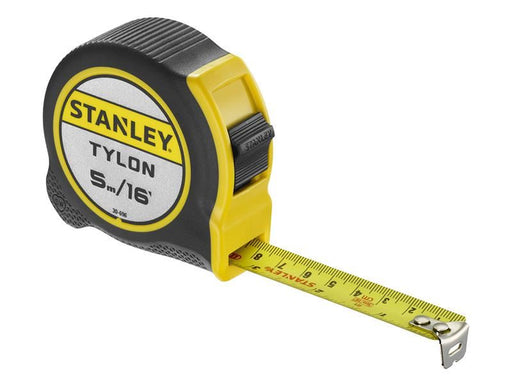 STANLEY Hand Tools Tylon Pocket Tape 5m/16ft (Width 19mm) Loose STANLEY� Hand Tools - RockBottom Nothampton