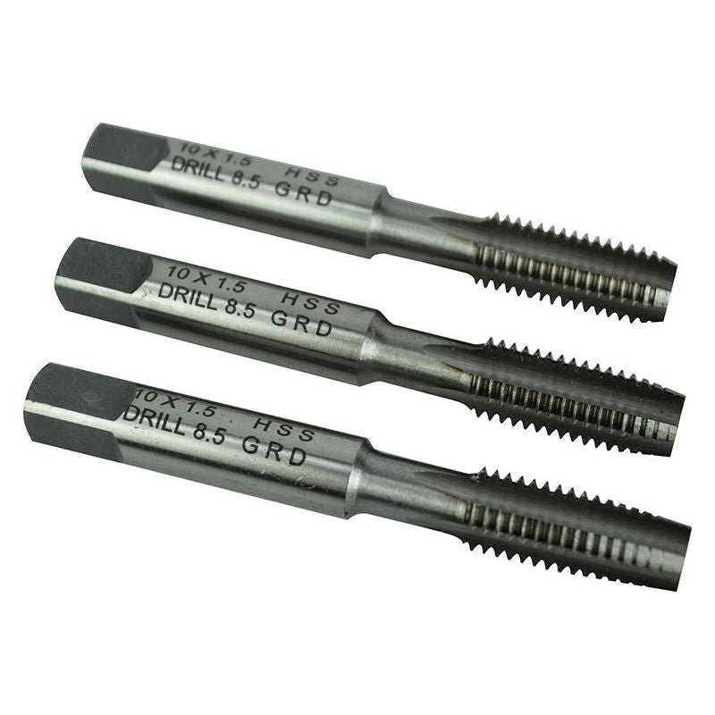 Faithfull HSS Straight Flute Tap Set M10 x 1.50, 3 Piece Faithfull - RockBottom Northampton