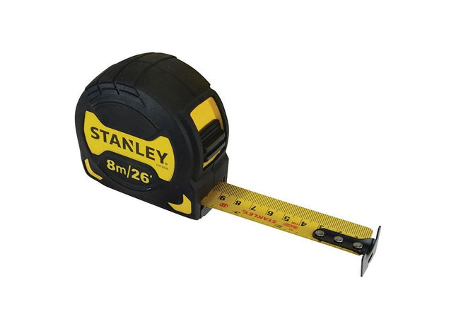 Stanley® Hand Tools Grip Pocket Tape 8m/26ft (Width 28mm) STANLEY® Hand Tools - RockBottom Nothampton
