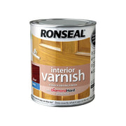 Ronseal Interior Varnish Quick Dry Satin Teak 750ml Ronseal - RockBottom Nothampton