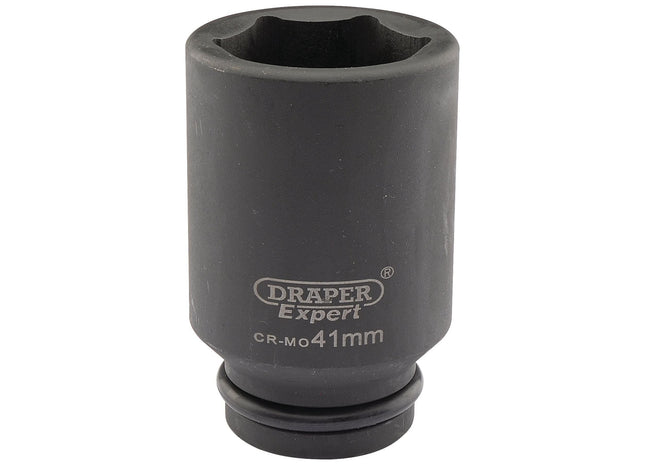 Draper Expert HI-TORQ 6 Point Deep Impact Socket, 3/4" Sq. Dr., 41mm Draper - Town Tools 