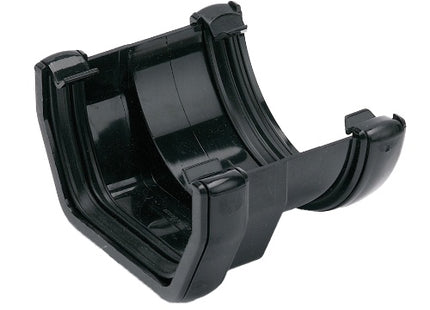 Floplast 114mm square to 112mm round adaptor black RDS1