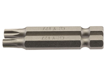 Draper TX-STAR Insert Bit, 1/4" Hex, 50mm Long, T27 (Pack of 2) Draper - Town Tools 