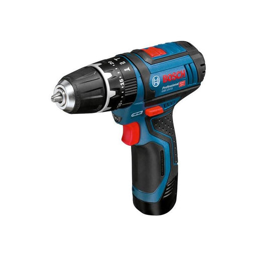 Bosch GSB 12V-15 Professional Combi Drill 12V 2 x 2.0Ah Li-ion Bosch - RockBottom Northampton