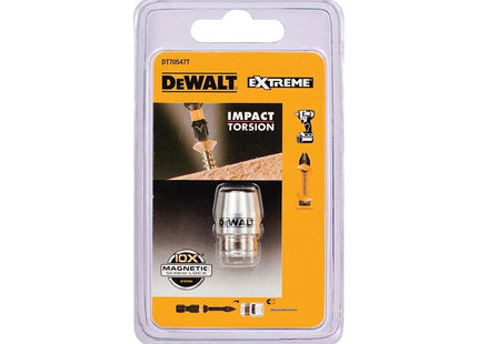 Dewalt Power Tools DT70547T Aluminium Magnetic Screwlock Sleeve for Impact Torsion Bits 50mm DeWALT Power Tools - RockBottom Northampton