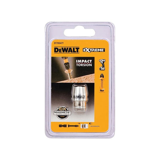 Dewalt Power Tools DT70547T Aluminium Magnetic Screwlock Sleeve for Impact Torsion Bits 50mm DeWALT Power Tools - RockBottom Northampton