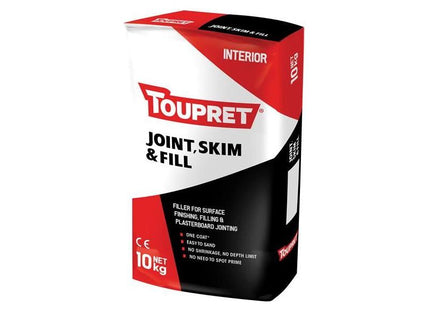 Toupret Joint Skim & Fill 10kg Toupret - RockBottom Northampton