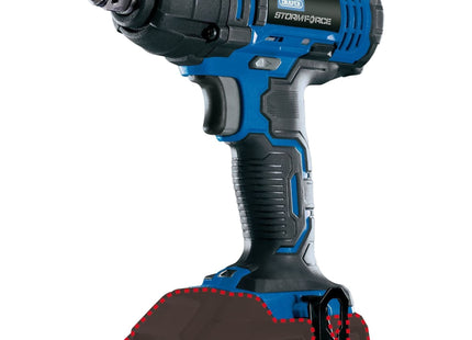 Draper Storm Force 20V Mid-Torque Impact Wrench, 1/2", 250Nm (Sold Bare) Draper - Town Tools 