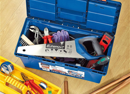 Draper Supercut Soft Grip Hardpoint Tool Box Handsaw, 375mm/15", 7tpi/8ppi Draper - Town Tools 