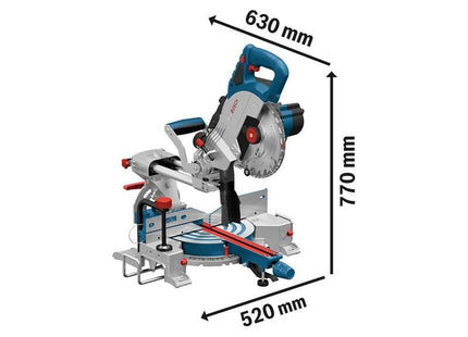 Bosch GCM 18V-216 Professional BITURBO Mitre Saw 18V Bare Unit Bosch - RockBottom Northampton