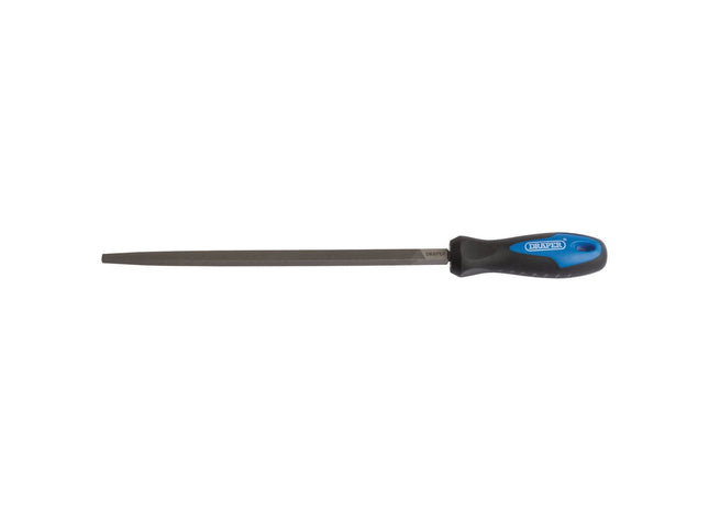 Draper Soft Grip Engineer's Square File and Handle, 250mm 00014 Draper - Town Tools 