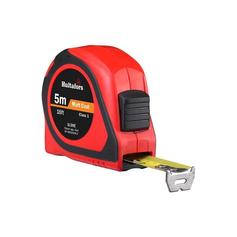 Hultafors SL5ME Short Steel Tape 5m/16ft (Width 19mm) Hultafors - RockBottom Northampton