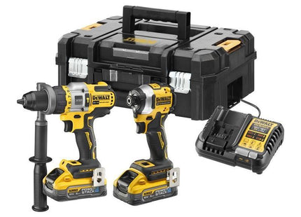 Dewalt Power Tools DCK2052H2 POWERSTACK™ Twin Kit 2 x 5.0Ah Li-ion DeWALT Power Tools - RockBottom Northampton