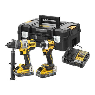 Dewalt Power Tools DCK2052H2 POWERSTACK™ Twin Kit 2 x 5.0Ah Li-ion DeWALT Power Tools - RockBottom Northampton