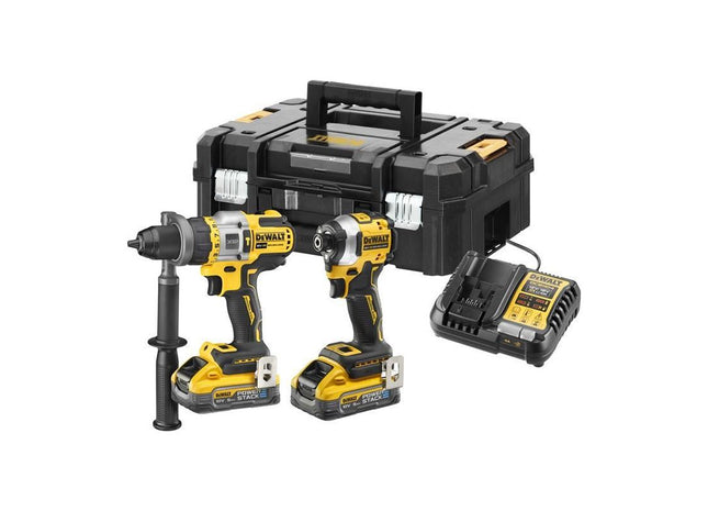 Dewalt Power Tools DCK2052H2 POWERSTACK™ Twin Kit 2 x 5.0Ah Li-ion DeWALT Power Tools - RockBottom Northampton