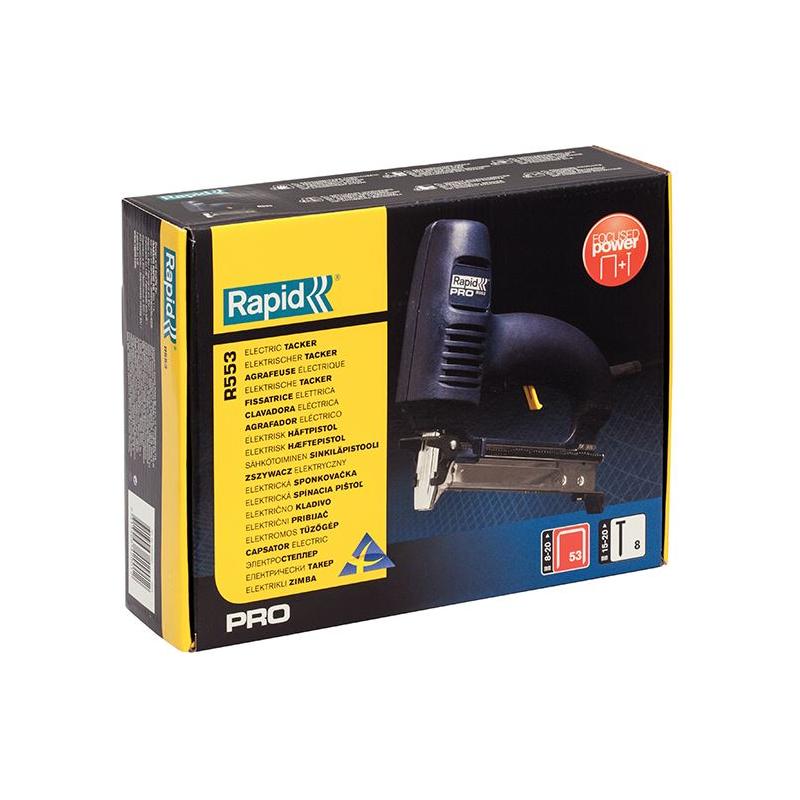 Rapid PRO R553 Electric Staple/Nail Gun Rapid - RockBottom Nothampton